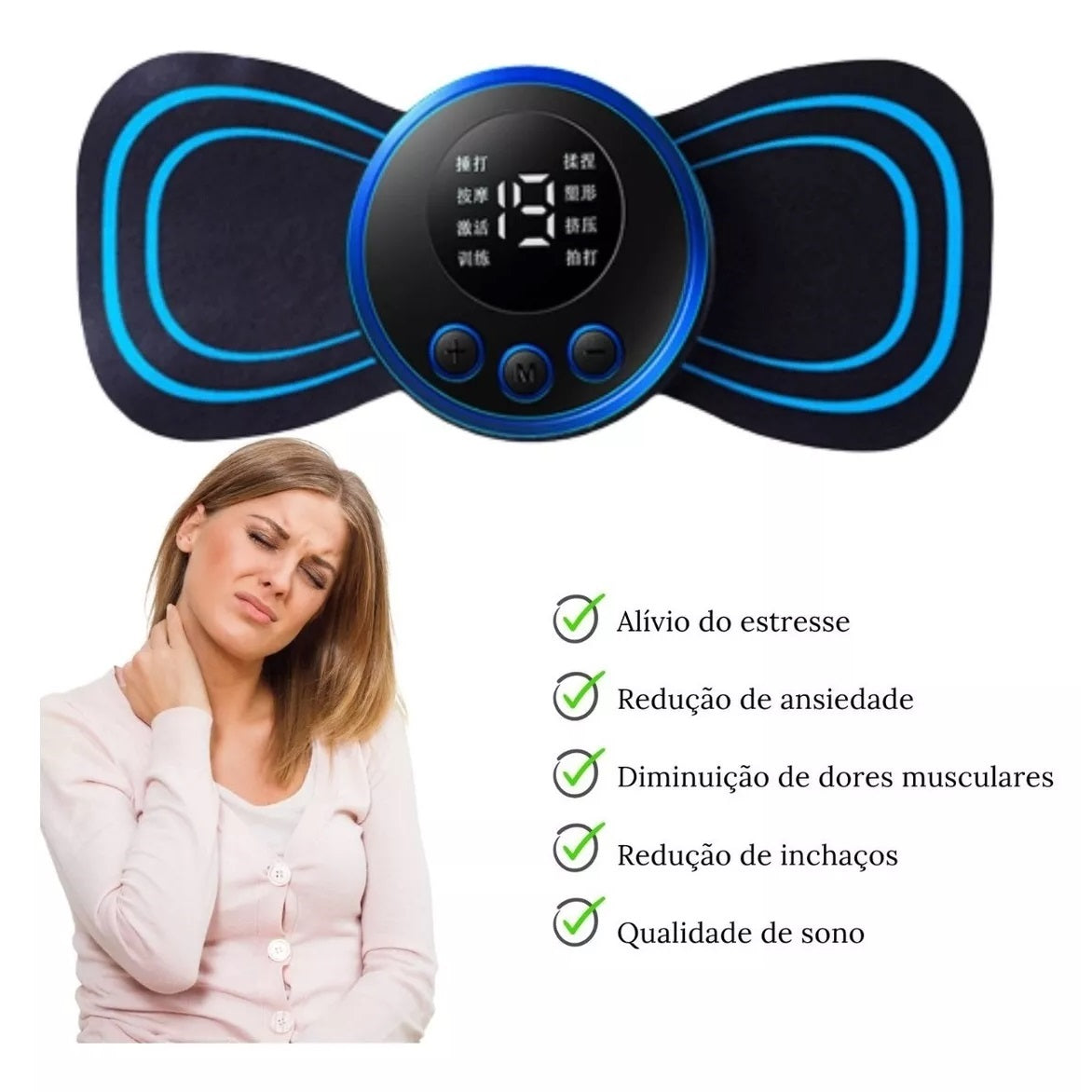Massageador Elétrico Portátil