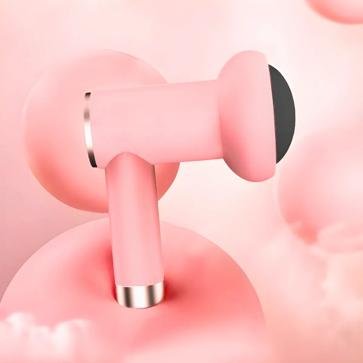 Massageador Corporal Elétrico Muscular Rosa