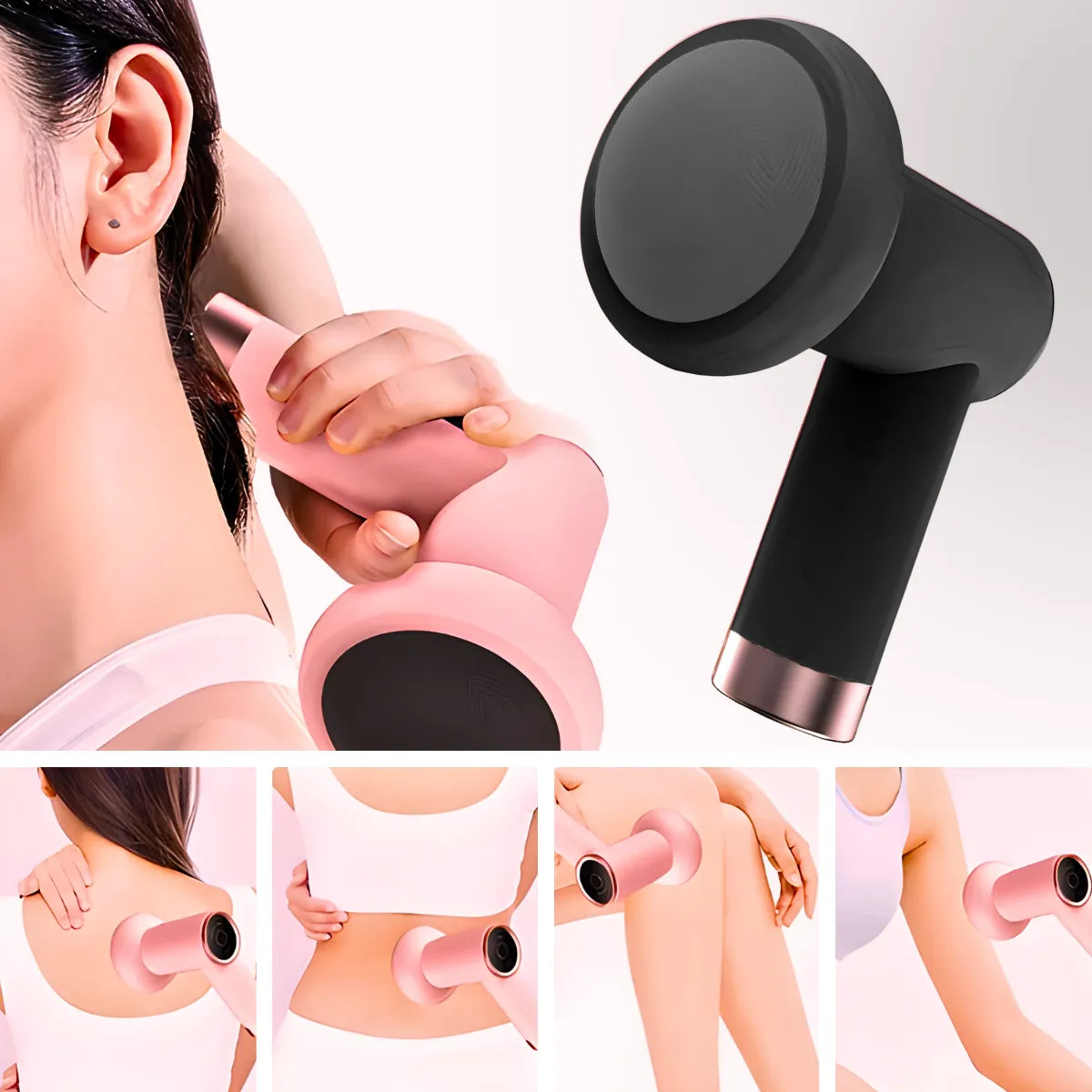 Massageador Corporal Elétrico Muscular Preto