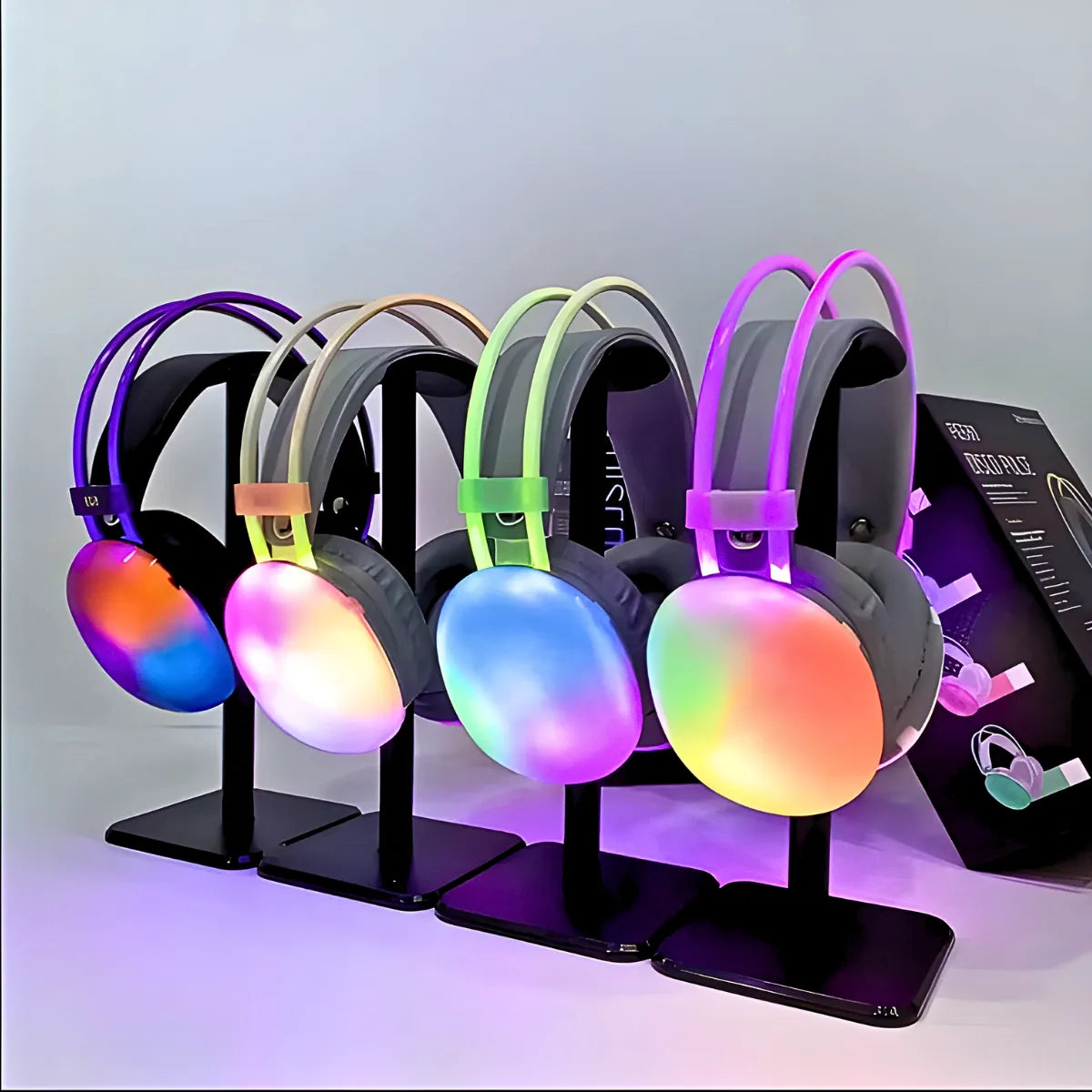Fone De Ouvido Sem Fio Bluetooth com LED