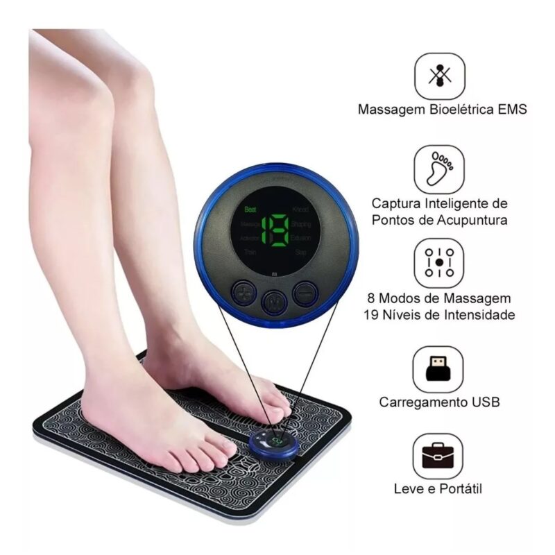 Massageador Para Pés Magnético
