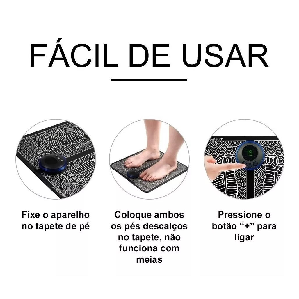 Massageador Para Pés Magnético