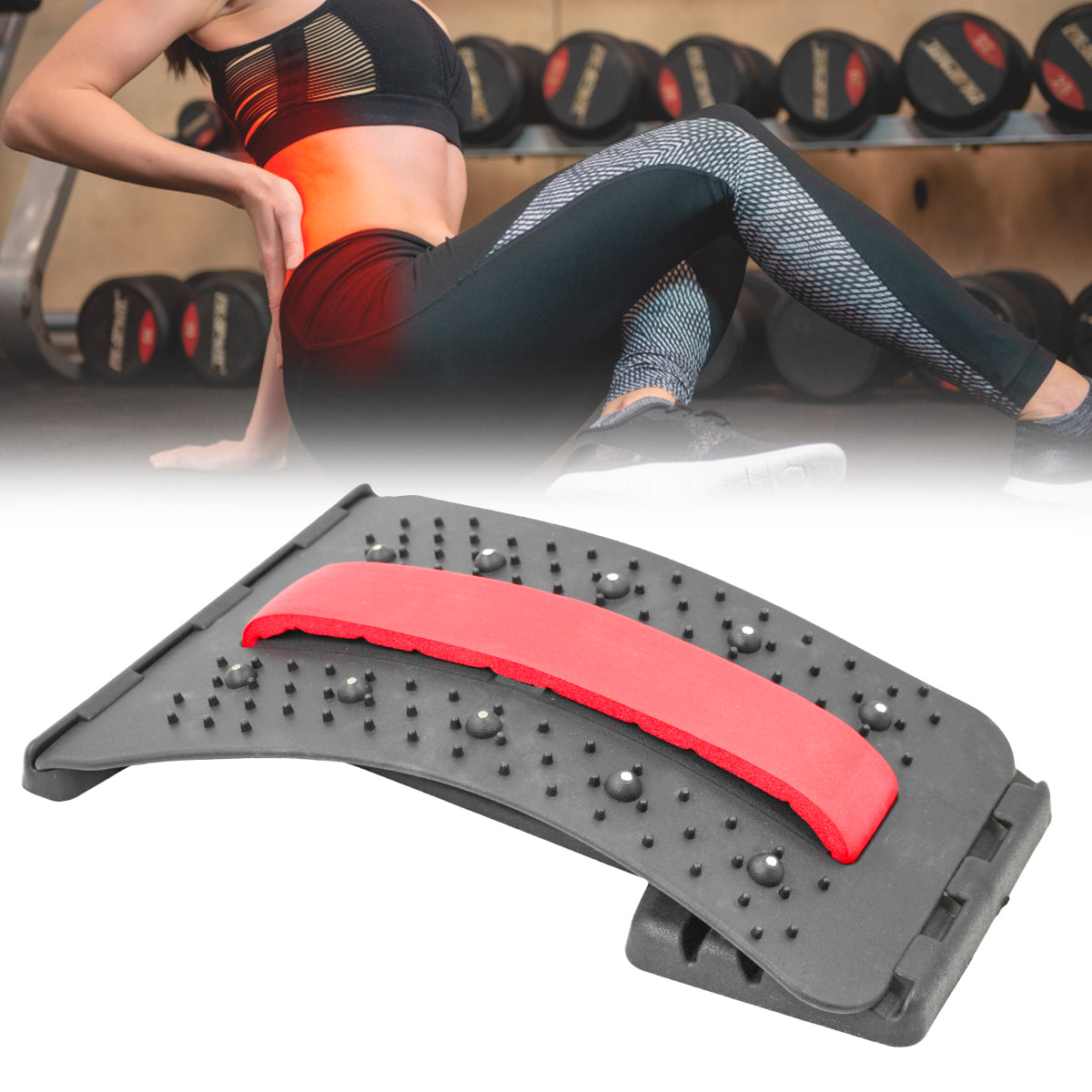 Suporte Lombar de Acupressão