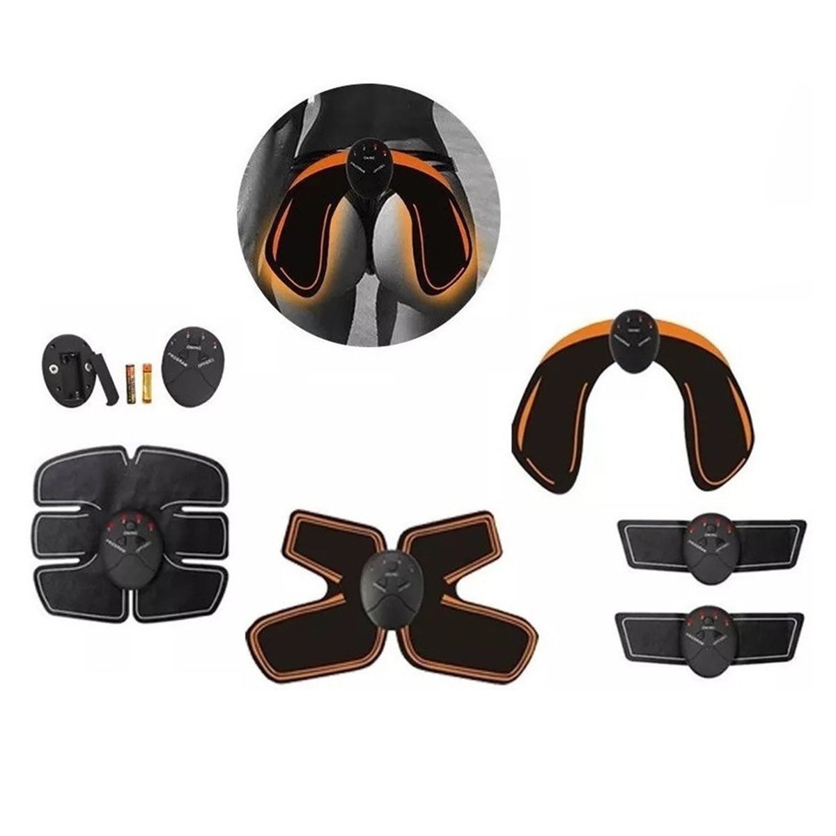 Kit 3 Aparelhos Massageadores + Tonificador EMS