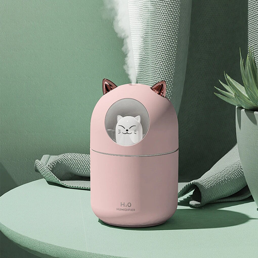 Umidificador Aromatizador de Gatinho