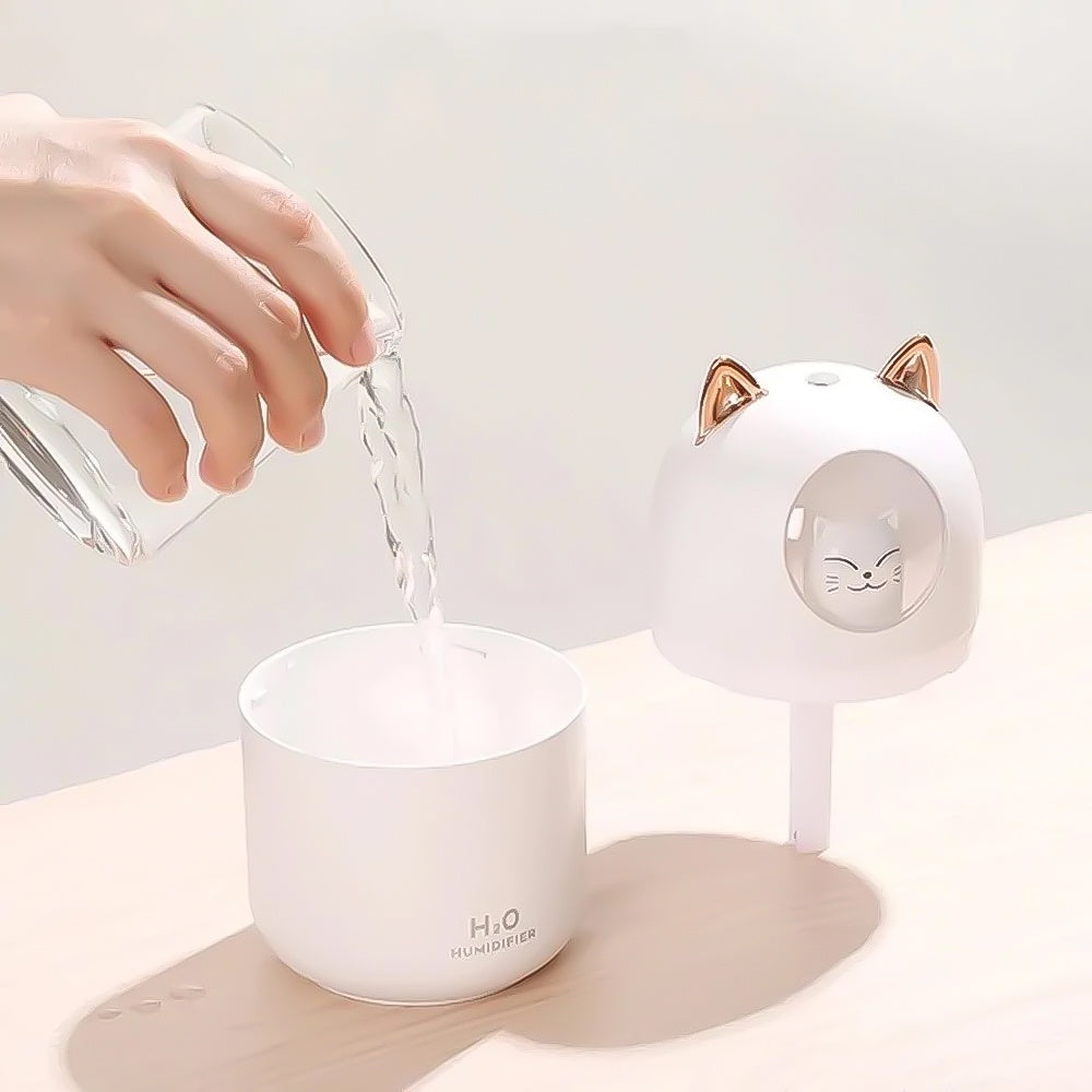 Umidificador Aromatizador de Gatinho