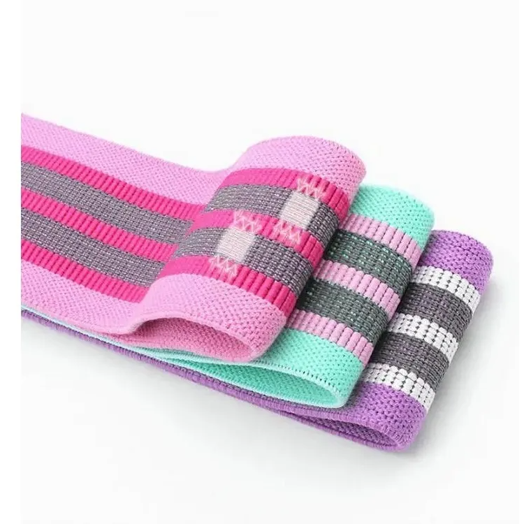 Kit 3 Faixas Elásticas de Exercício