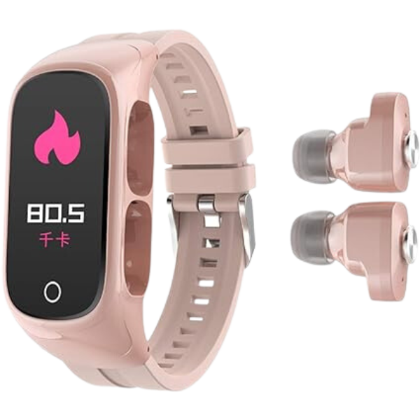 Relógio Inteligente Fitness Rosa