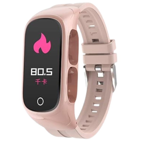 Relógio Inteligente Fitness Rosa