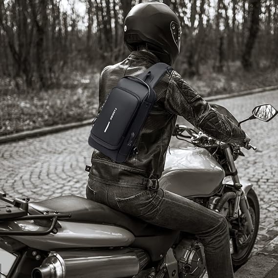 Bolsa de Ombro Masculina Anti Furto