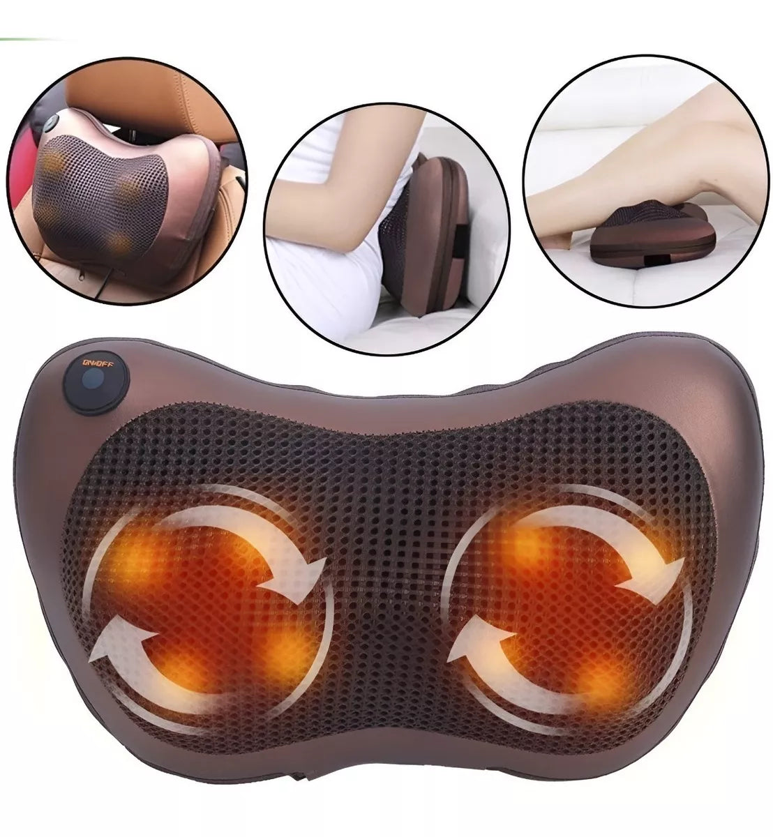 Almofada de Massagem Eletrônica