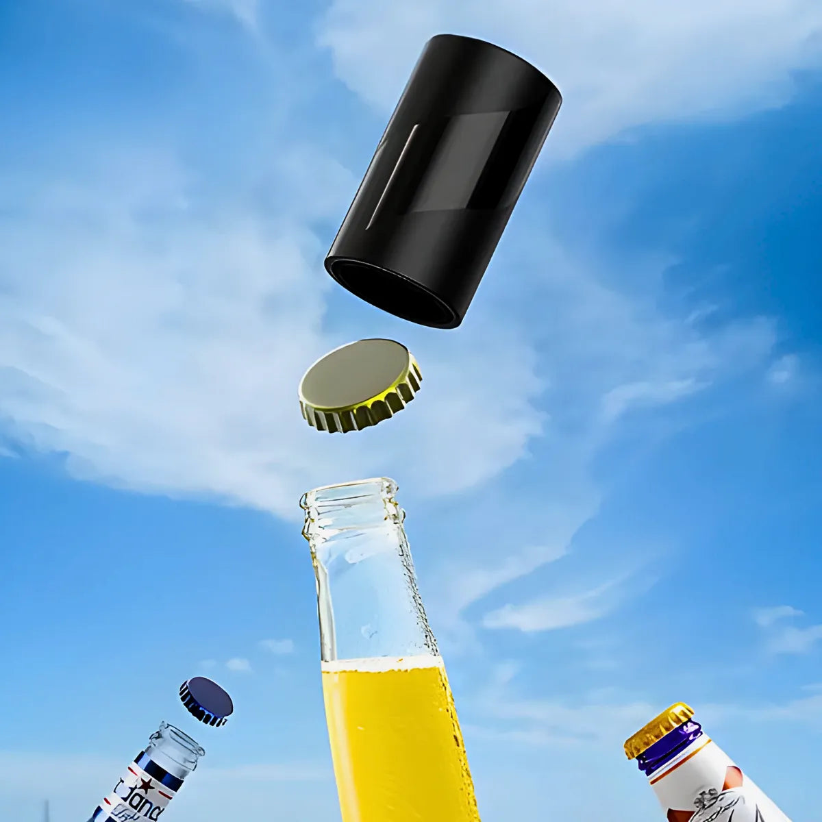 Abridor de Garrafa Automático