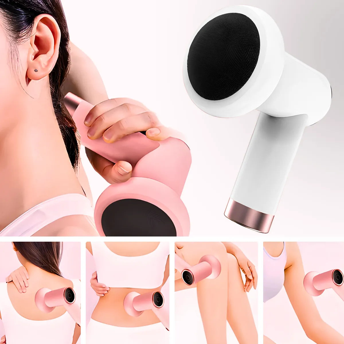 Massageador Corporal Elétrico Muscular Branco