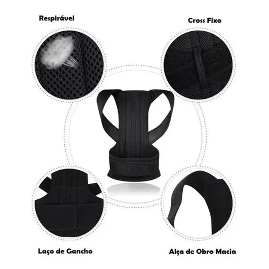 Cinta Corretora de Postura Tamanho P