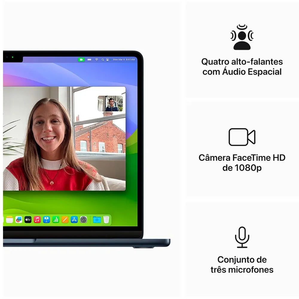 MacBook Air M3, 13”, 8/512GB 2023