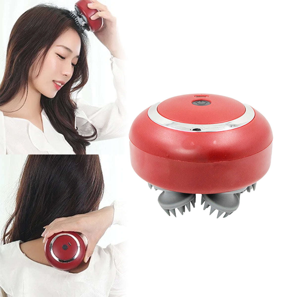 Massageador Elétrico de Cabeça USB