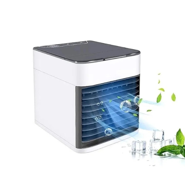 Mini Climatizador de Ar Umidificador USB