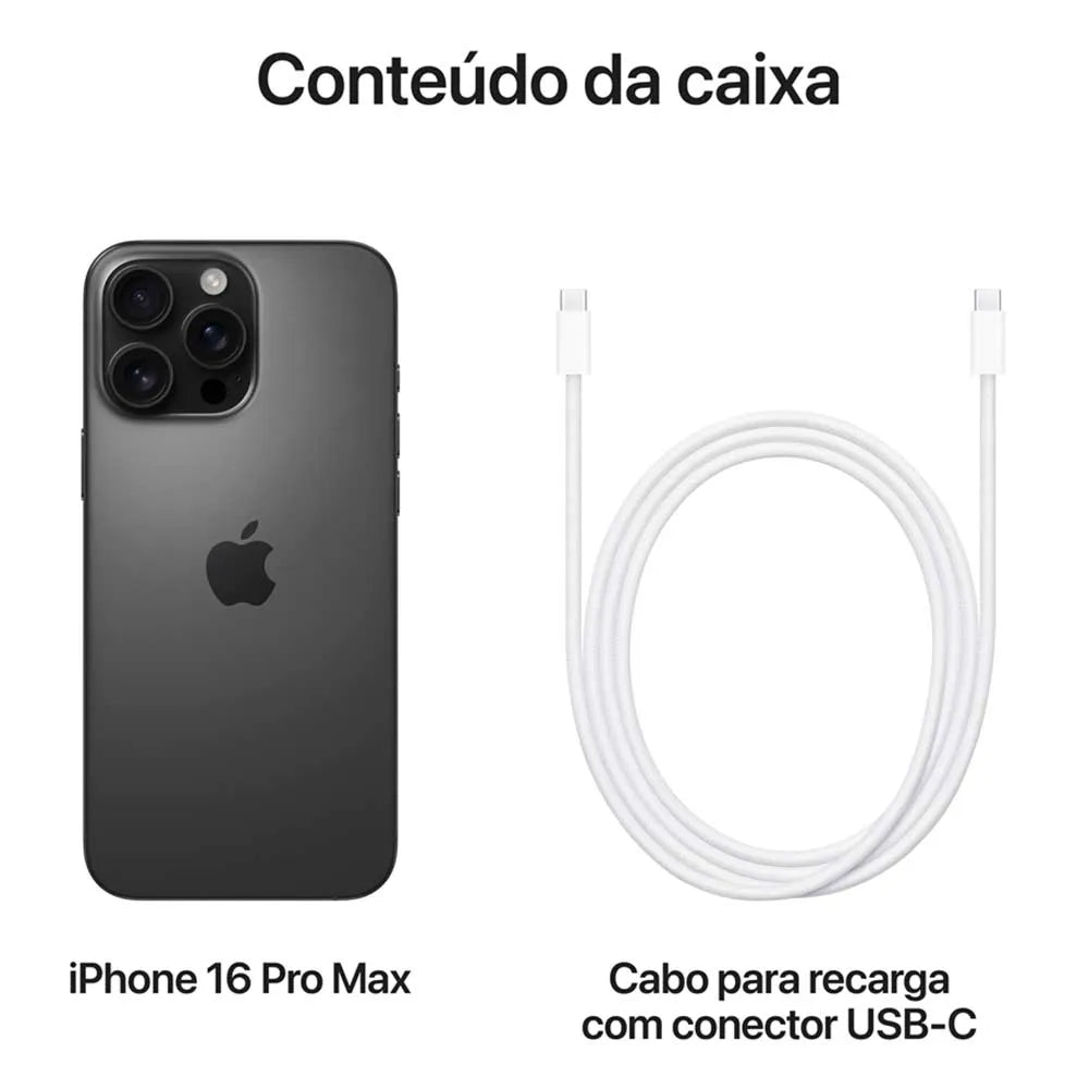 iPhone 16 Pro Apple, Tela de 6,3″, 5G e Câmera de 48MP