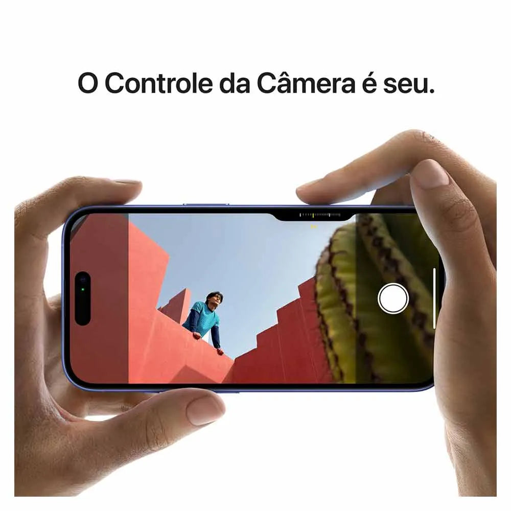 iPhone 16, Tela de 6,1″, 5G e Câmera de 48MP